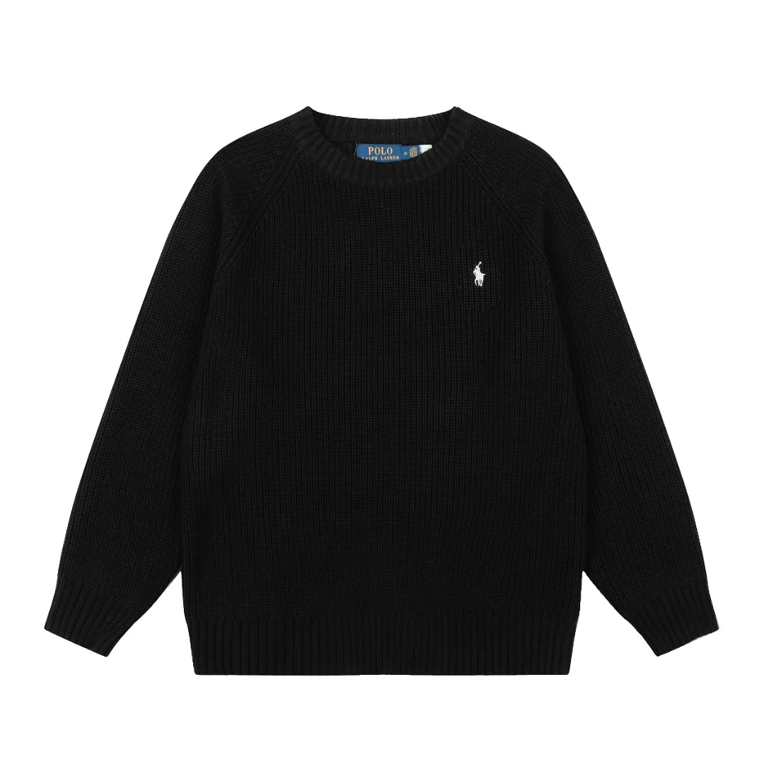 P220 Top quality" Style number: DS812# (not off the shelves all year round) [Ralph Lauren round neck piqué knitted sweater with war horse embroidery on the front and back] ✅Ralph Lauren classic basic versatile round neck pullover sweater for men and women ✅Main supply platform live broadcast Wholesale entity Replenish if out of stock Not removed from the shelves ✅ZP quality 1:1 version Scan the code to enter the GF website Counter quality ✅Detailed quality The only one in Guangzhou Imported quality cotton yarn Mainly high-end, cost-effective, good quality needless to say ✅The version is restored to the original order, the maximum size can be worn up to 200 pounds, loose, comfortable and stress-free ✅The upper body is simple and easy to match, ootd must-have style, good-looking clothes are never picky, a must-have item in the wardrobe is recommended. Size: S-XL Color: White, gray, khaki, navy blue, brown, burgundy, black with white label, black with red label